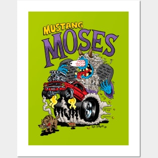 Mustang Moses Posters and Art